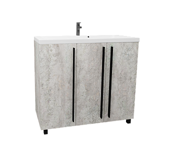 Тумба напольная "GRETTA" 100 (под умыв-к Alba 100) ViMark, 1001