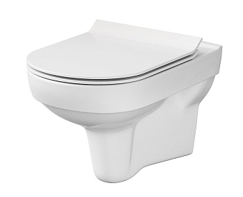 Подвесной унитаз CITY Clean On DPL EO slim