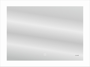 Зеркало LED 030 design 80x60 с подсветкой с антизапотеванием прямоугольное