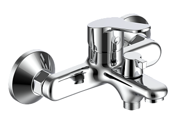 Смеситель для ванны AQ54A, Аква/Aqua, с аксессуарами, хром, VODA