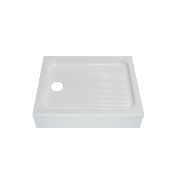 ПД25 Поддон  100х80 прямоугольный, низкий, в комплекте, Щ0000042951