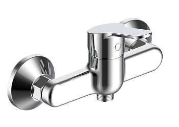 Смеситель для душа AQ80A, Аква/Aqua, с аксессуарами, хром, VODA