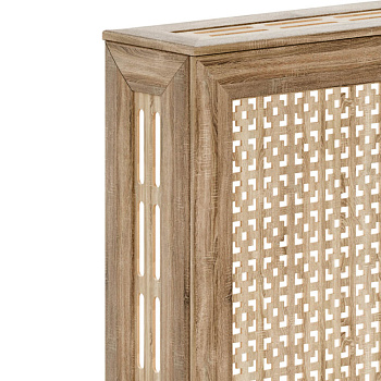 Экран для радиатора 90х60 Дамаско Дуб винтаж STELLA