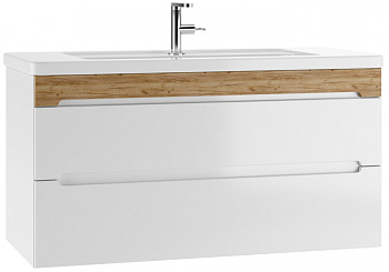 Тумба подвесная под умывальник "Maria 100" Maestro В2 Домино DM3304T